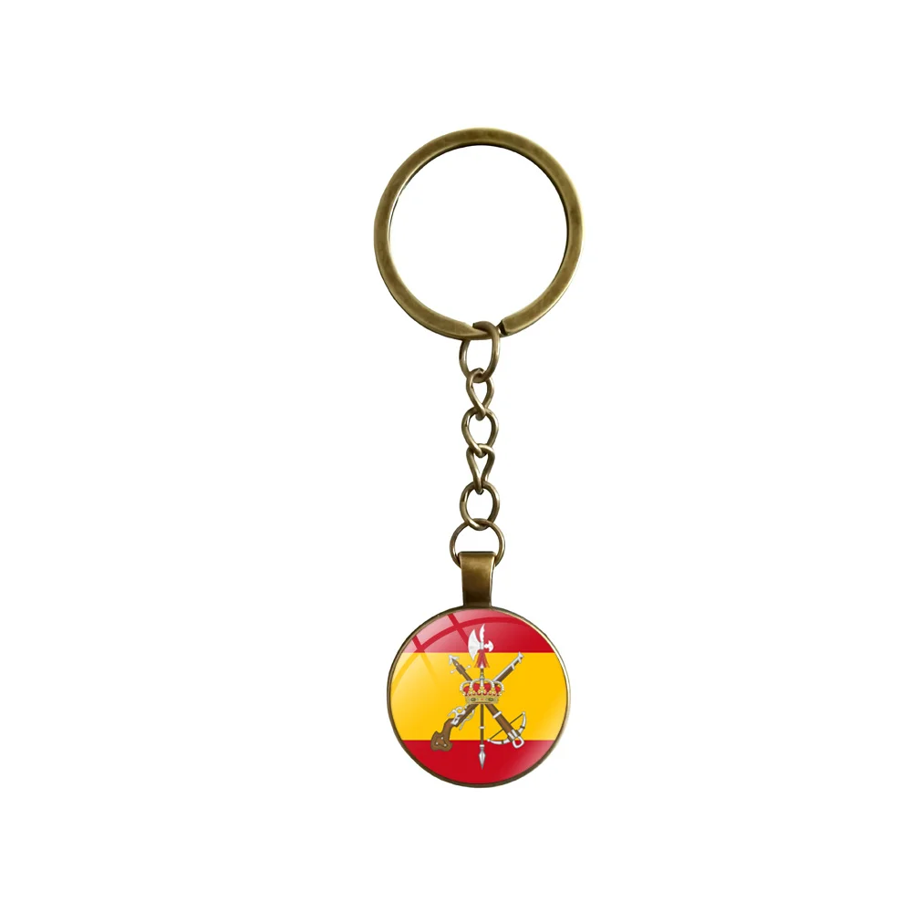 Spanish Legion Patriotic Keychain with Customization 5 Spanish Legion Patriotic Keychain with Customization - Image 5