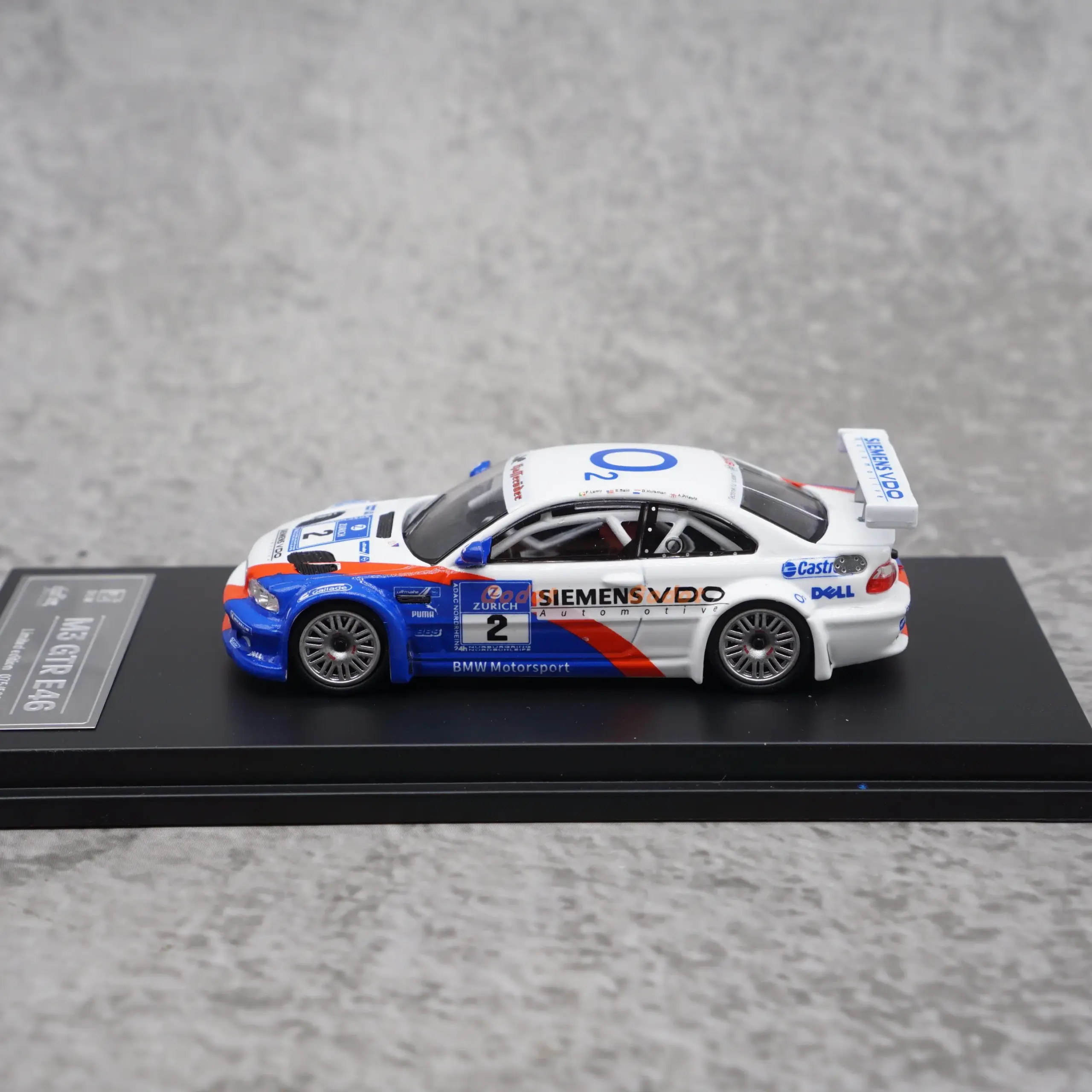 BMW M3 GTR E46 Diecast Model 1:64 Scale 2 BMW M3 GTR E46 Diecast Model 1:64 Scale - Image 2
