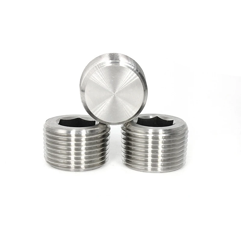 Stainless Steel Hex Socket End Cap 1/8-2" 3 Stainless Steel Hex Socket End Cap 1/8-2" - Image 3