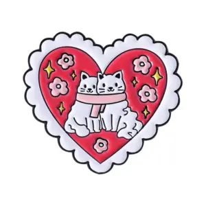 Cute Cat Love Brooch Set for Fashion 16 S0afaa78bd9914f129c935bb6da3d9a0fC