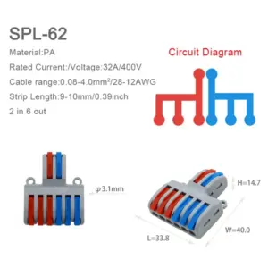 Universal Electrical Quick Wiring Connector for 220V 18 S0b00479e73b94b9cab38431aa1f48cd0e