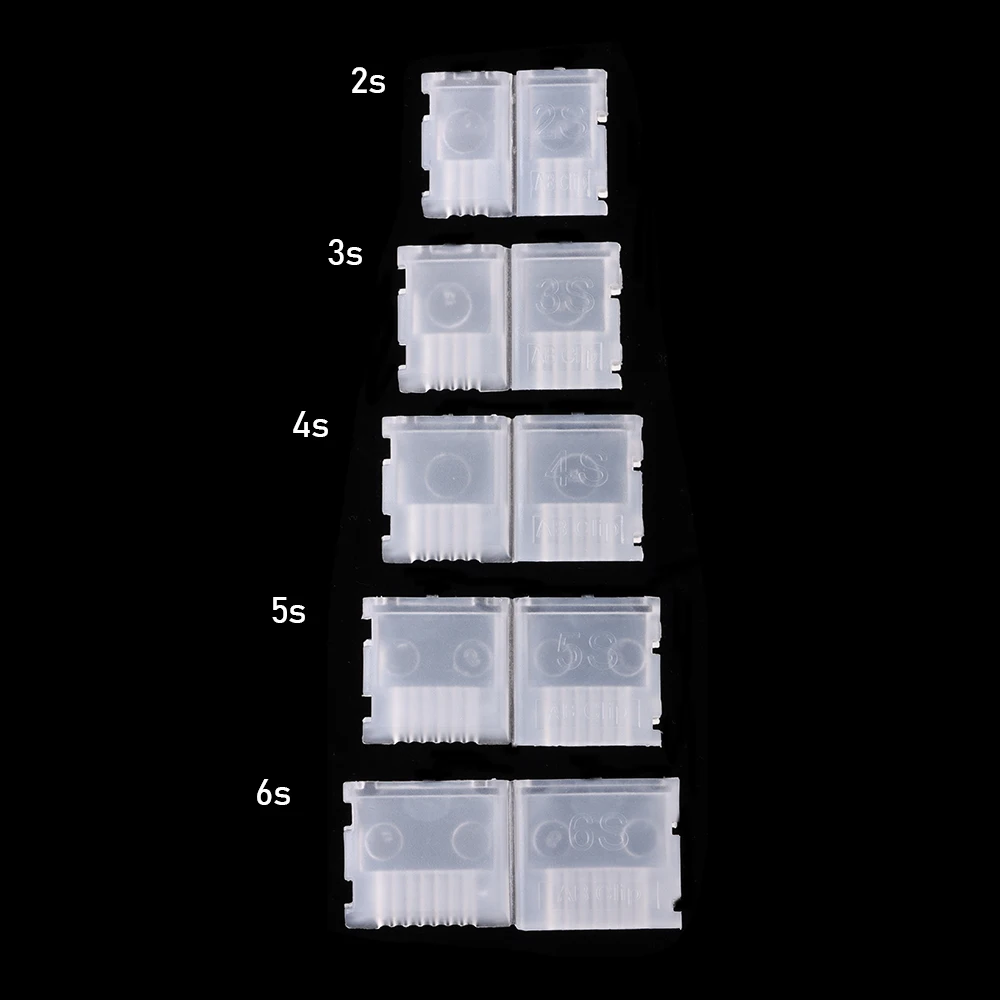 Transparent RC Battery Protection Plugs Set (2S-6S) 6 Transparent RC Battery Protection Plugs Set (2S-6S) - Image 6