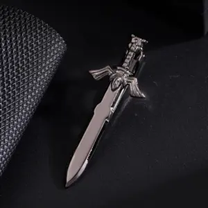 Bold Metal Tie Clip in Silver, Black, White, Gold 16 S0b5b86768c5741298fe9d141f87e5b4fk