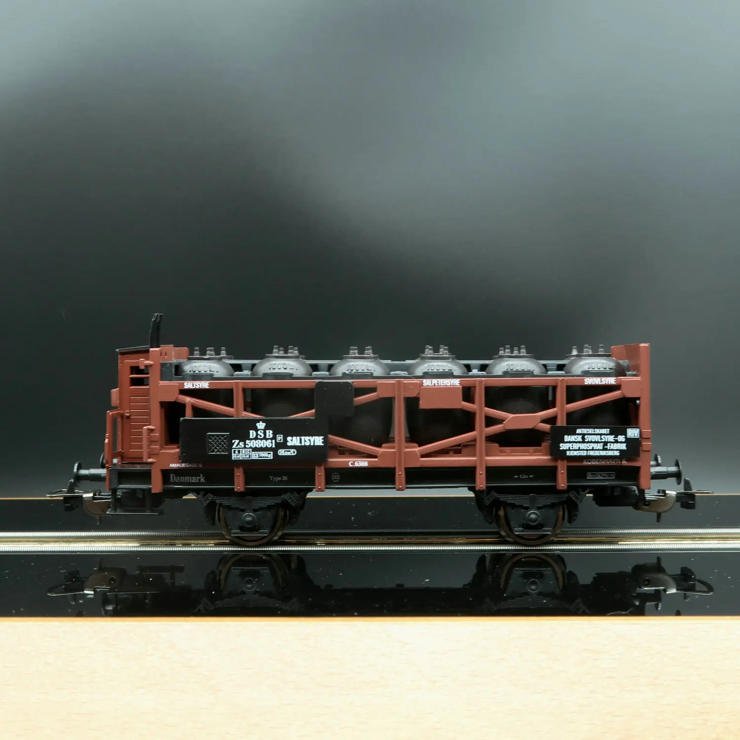 Vintage Danish HO 24543 Freight Car Model 2 Vintage Danish HO 24543 Freight Car Model - Image 2