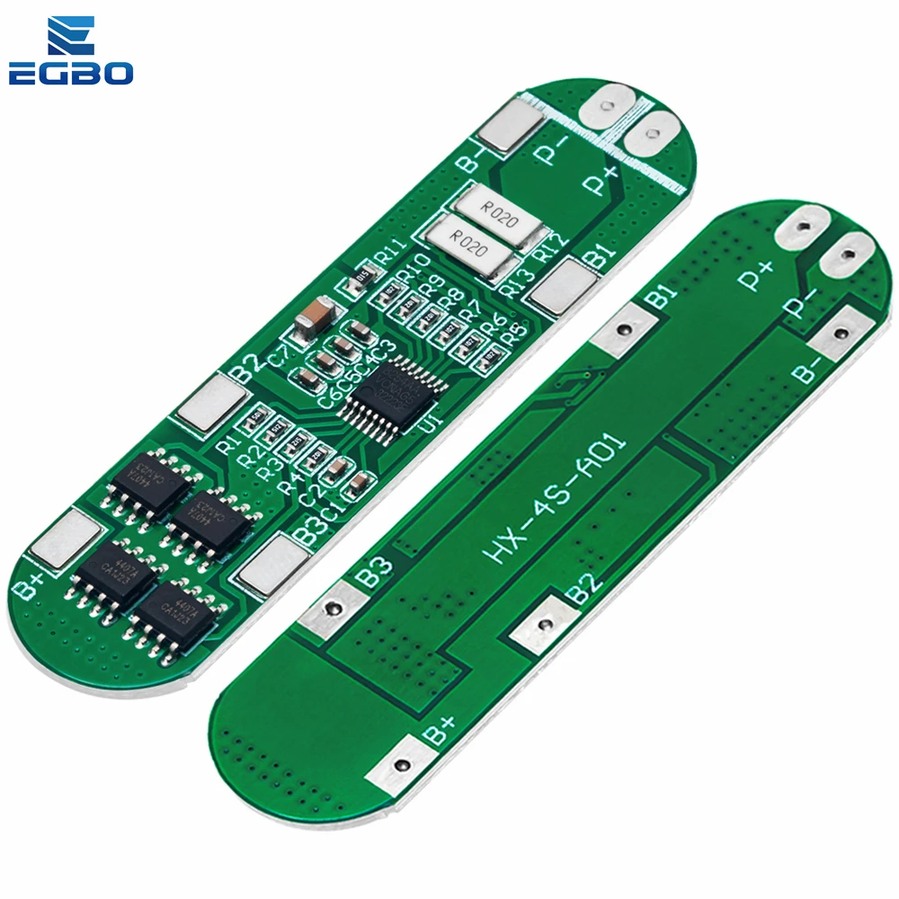 Green 4S Lithium-Ion Battery Protection Board 5 Green 4S Lithium-Ion Battery Protection Board - Image 5