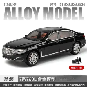 1:24 BMW 760LI Diecast Model Collectible 17 S0b7a28eb95e54b05bb8a8bc1d55ad8baJ