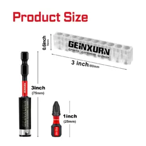 PZ2 Impact Screwdriver Bit Set with Magnetic Tips 9 S0b8c5c18ac3a485db668a9b0d8c07be50
