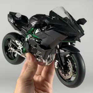 Kawasaki H2R 1:9 Diecast Motorcycle Model 9 S0b949377e7ed4682abd273ccb5988916j