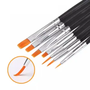 Ustar 90251 Fine-Point Art Brush Set 5 S0ba46aacb24f4797ba43e2823c3e6dd3W