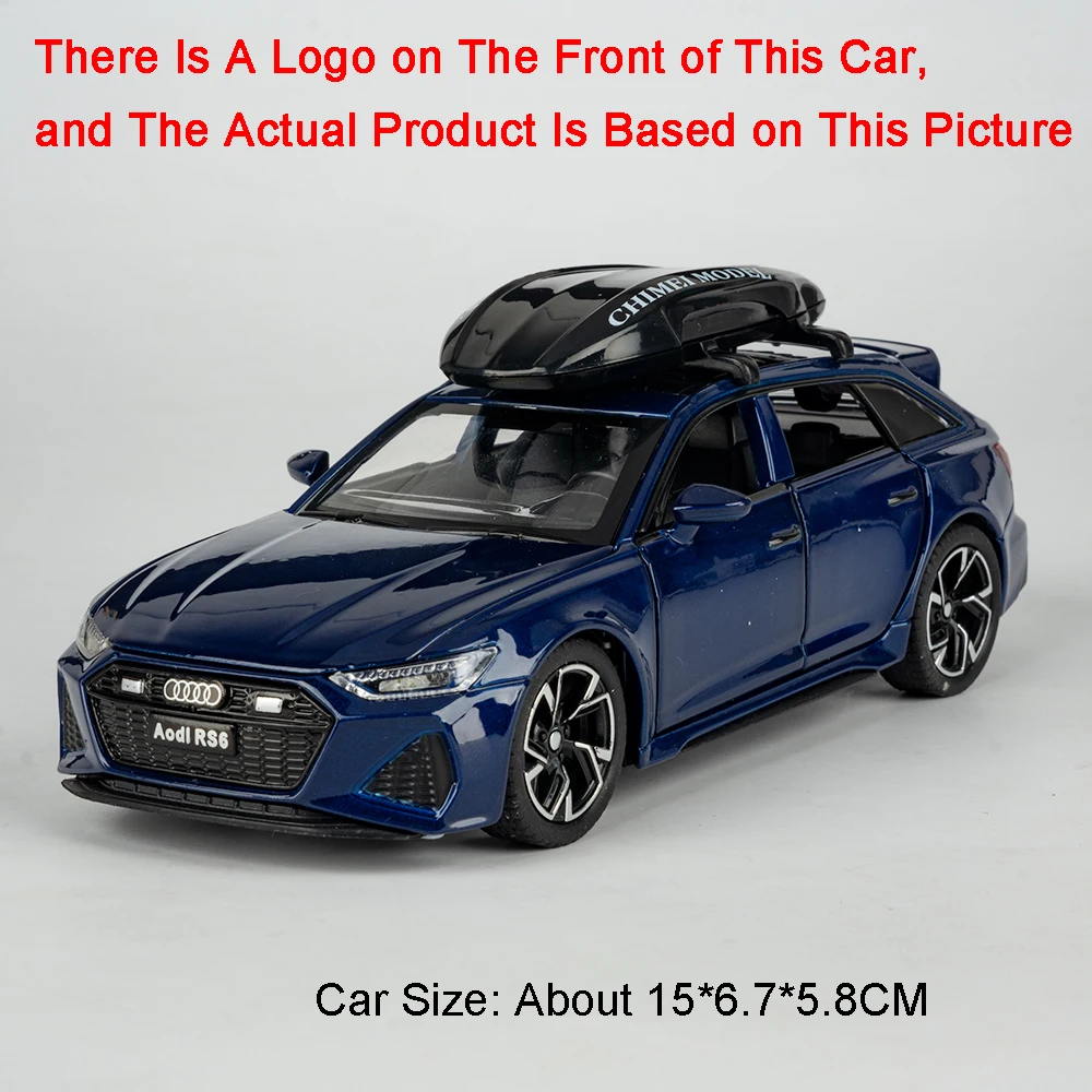 1:32 Scale Alloy Car Model RS6 and R8 8 1:32 Scale Alloy Car Model RS6 and R8 - Image 8