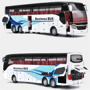 Red Diecast Airport Bus Model 1:32 Scale 13 S0bd9d3f06fb9490cb07bbdbd79bc7772L