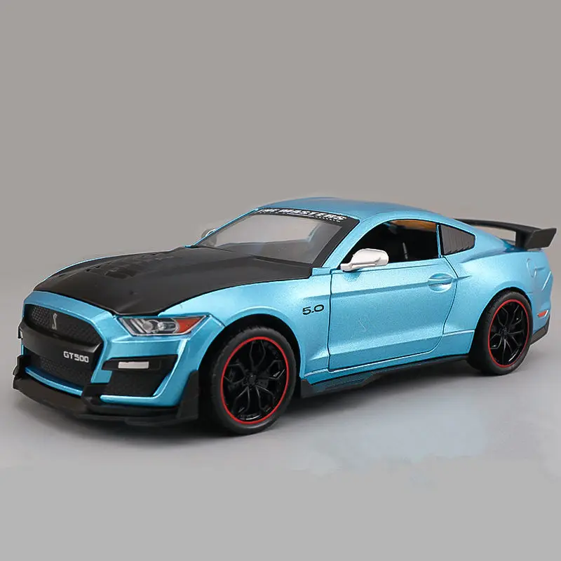 Vibrant 1:24 Mustang GT Shelby GT500 Diecast Model 2 Vibrant 1:24 Mustang GT Shelby GT500 Diecast Model - Image 2