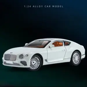 White 1:24 Bentley Continental GT Diecast Model 12 S0c2c85ed176a422ba1edcc9026466aa9O