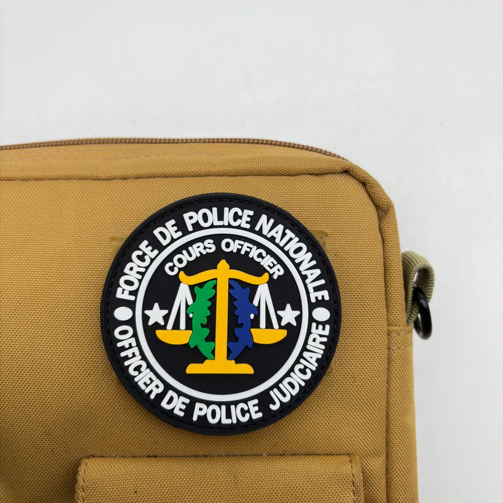 French Police Emblem PVC Patch for Collectors 3 French Police Emblem PVC Patch for Collectors - Image 3