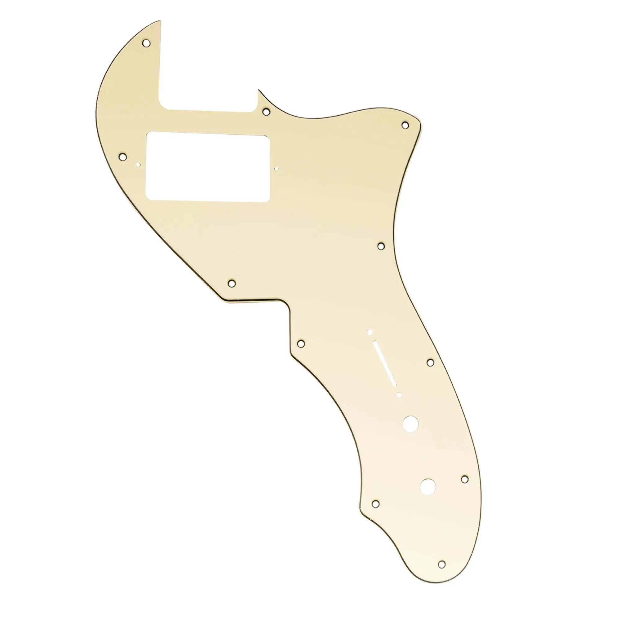Black Les Paul Style Guitar Pickguard with Shielding 7 Black Les Paul Style Guitar Pickguard with Shielding - Image 7