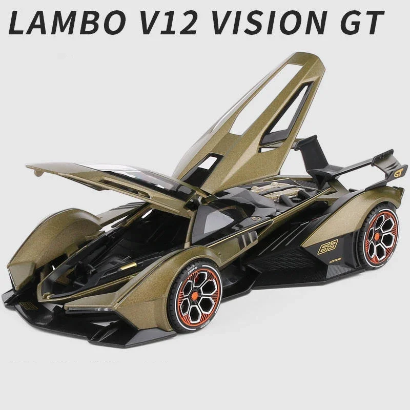 Lamborghini Vision GT V12 Alloy Model 1:22 Scale 7 Lamborghini Vision GT V12 Alloy Model 1:22 Scale - Image 7
