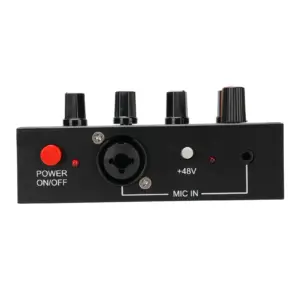Professional Microphone Preamp with 60dB Gain 12 S0cae1e24273b42479e5fdd30a15e4429u