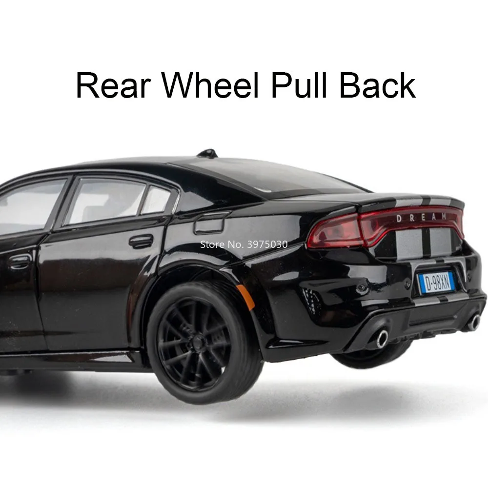 Diecast 1:32 Dodge Charger Model with Lights 3 Diecast 1:32 Dodge Charger Model with Lights - Image 3
