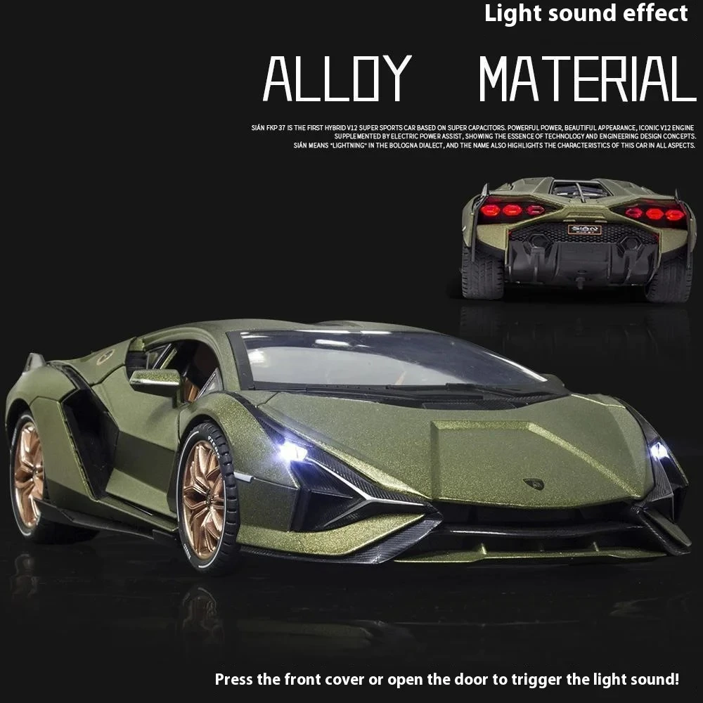 1:18 Scale Diecast Supercar Model 6 1:18 Scale Diecast Supercar Model - Image 6