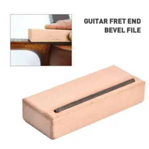 Handcrafted Maple Guitar Fret File for Precision