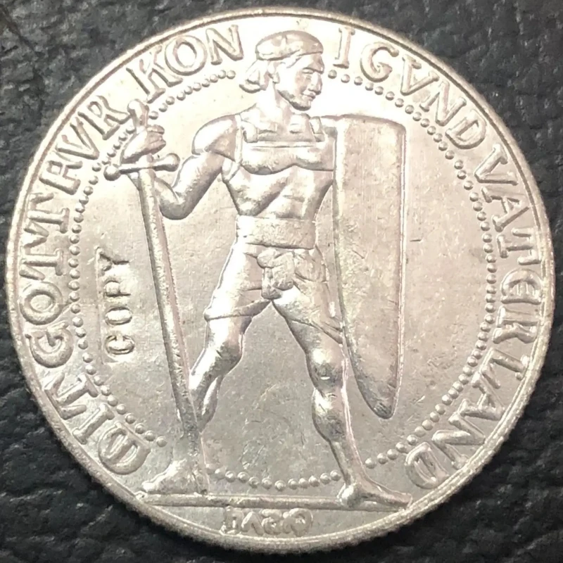 Vintage German Coin Replica from Early 1900s 2 Vintage German Coin Replica from Early 1900s - Image 2