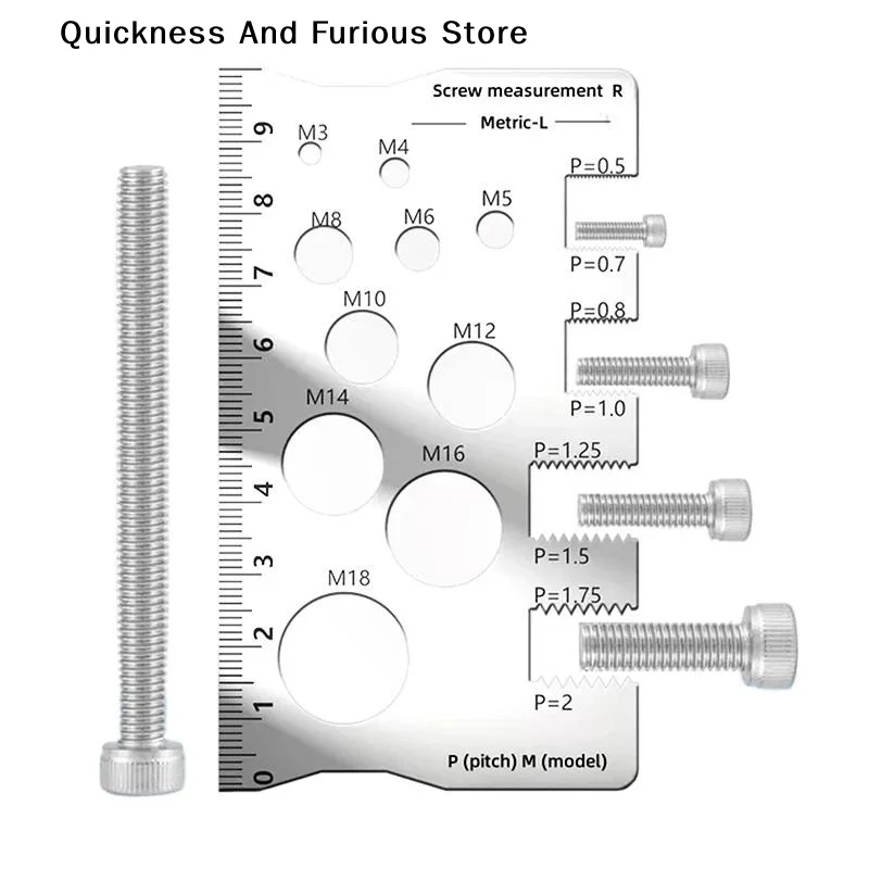 Stainless Steel Screw Gauge Set 0-80mm 5 Stainless Steel Screw Gauge Set 0-80mm - Image 5