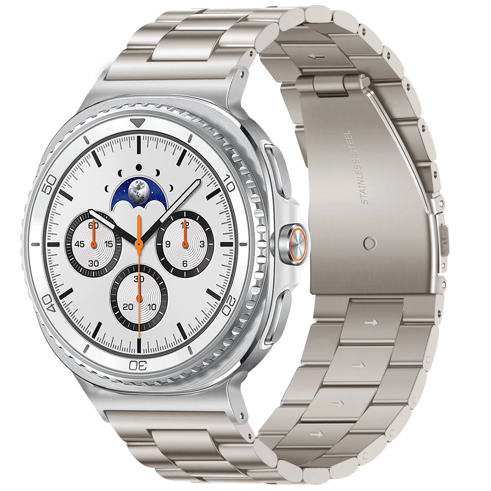 Stainless Steel Watch Band for Samsung Galaxy Watch 8 9 Stainless Steel Watch Band for Samsung Galaxy Watch 8 - Image 9