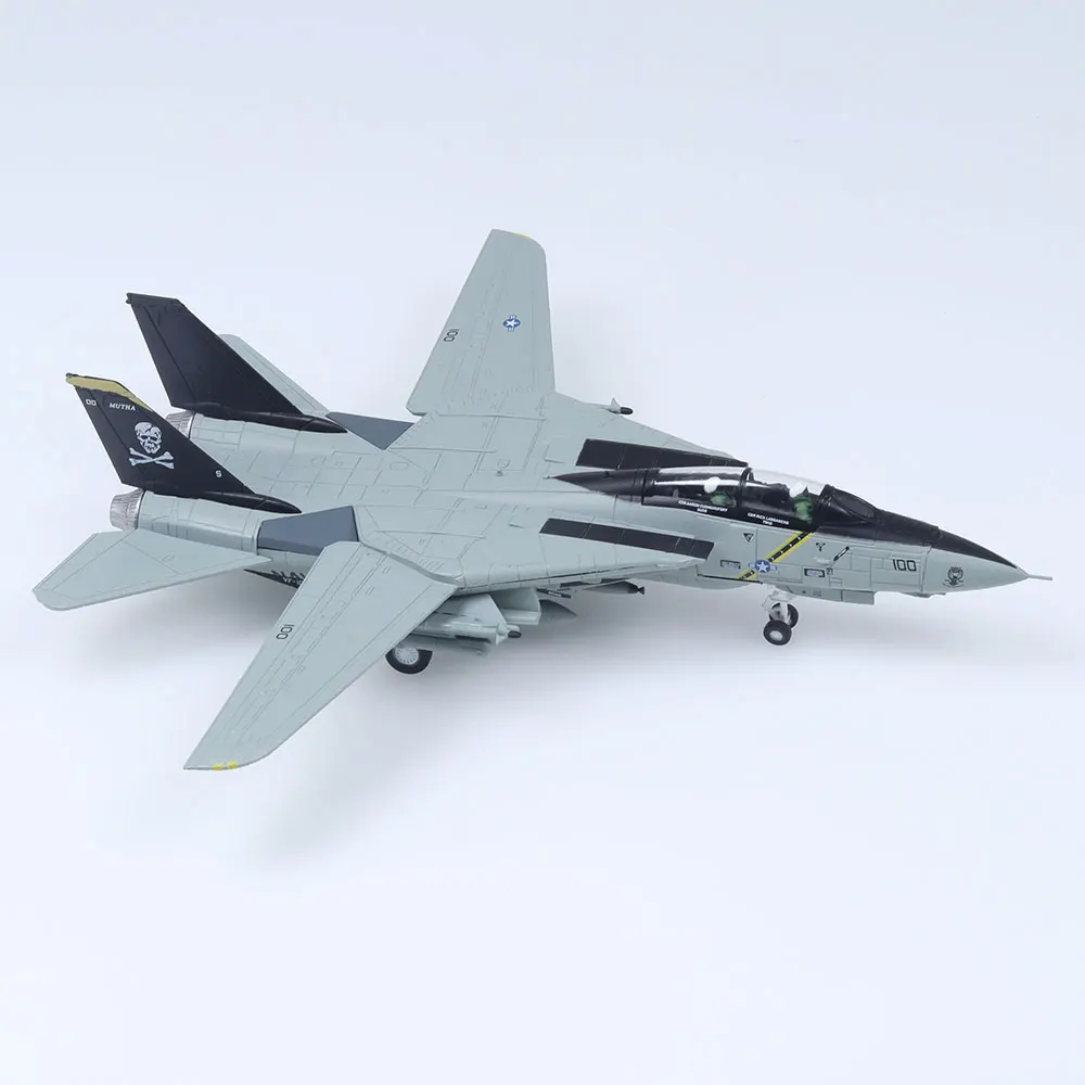 F-14 Tomcat Scale Model 1:100 Alloy & Plastic 4 F-14 Tomcat Scale Model 1:100 Alloy & Plastic - Image 4