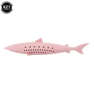 Silicone Fish Cat Toy with Catnip Fill 16 S0d53411364934195bf44185f3047c8b4W