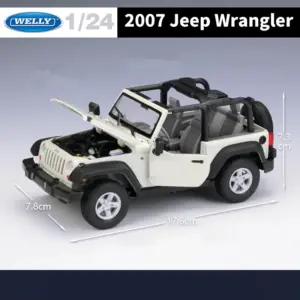 WELLY Jeep Wrangler Rubicon 1:24 Diecast Model 11 S0d6a728f706c443dbd091059edfc8b11J