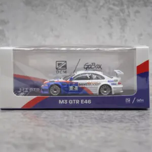 BMW M3 GTR E46 Diecast Model 1:64 Scale 13 S0db3a9b91e664c30bfde9120d883a95cF