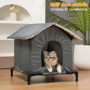 Outdoor Waterproof Cat Shelter in Multiple Sizes 10 S0dd66d6ef0864684b52ae02e877f24d2K
