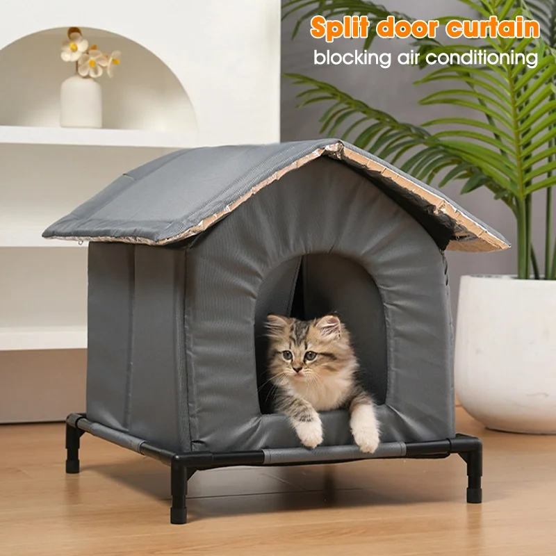 Outdoor Waterproof Cat Shelter in Multiple Sizes 3 Outdoor Waterproof Cat Shelter in Multiple Sizes - Image 3