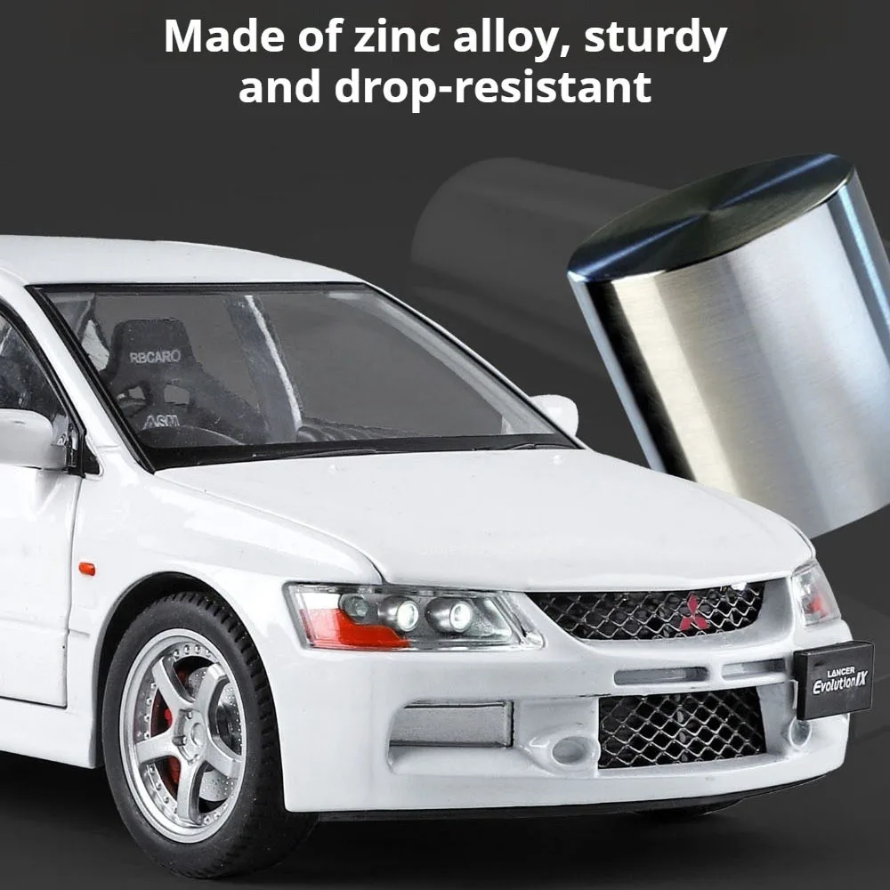 1:24 Scale Mitsubishi Lancer Evolution IX Model 4 1:24 Scale Mitsubishi Lancer Evolution IX Model - Image 4