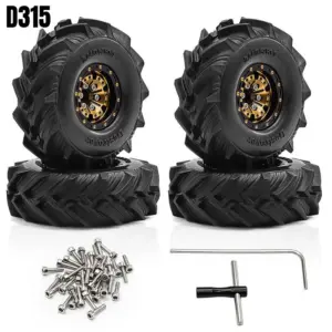 1/18 Scale Off-Road Rock Crawler Tires Set 13 S0dec7bbcc6804b90b085d8b61451816ai