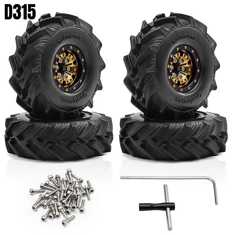 1/18 Scale Off-Road Rock Crawler Tires Set 4 1/18 Scale Off-Road Rock Crawler Tires Set - Image 4