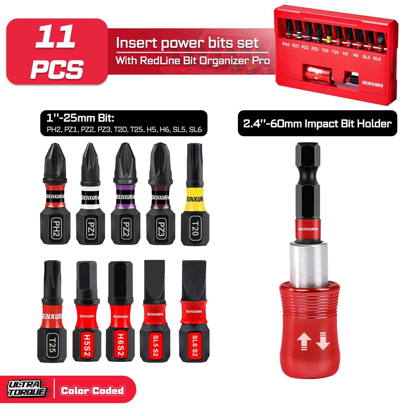 Impact Screwdriver Bits Set for Precision Work 10 Impact Screwdriver Bits Set for Precision Work - Image 10