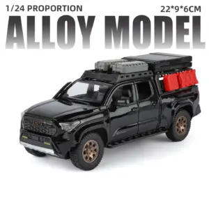 1:24 Toyota Tacoma Diecast Model with Sound & Lights 17 S0df494456347434cb6032efb88bcfd55W