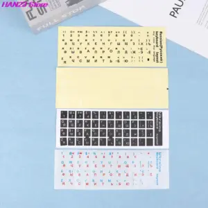 Ukrainian Keyboard Sticker Set for Laptops and Desktops