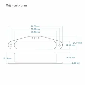 Alnico 5 Neck Guitar Pickup for TL Guitars 13 S0e5552d9ae324ed9be1b421c8c19d8b3D