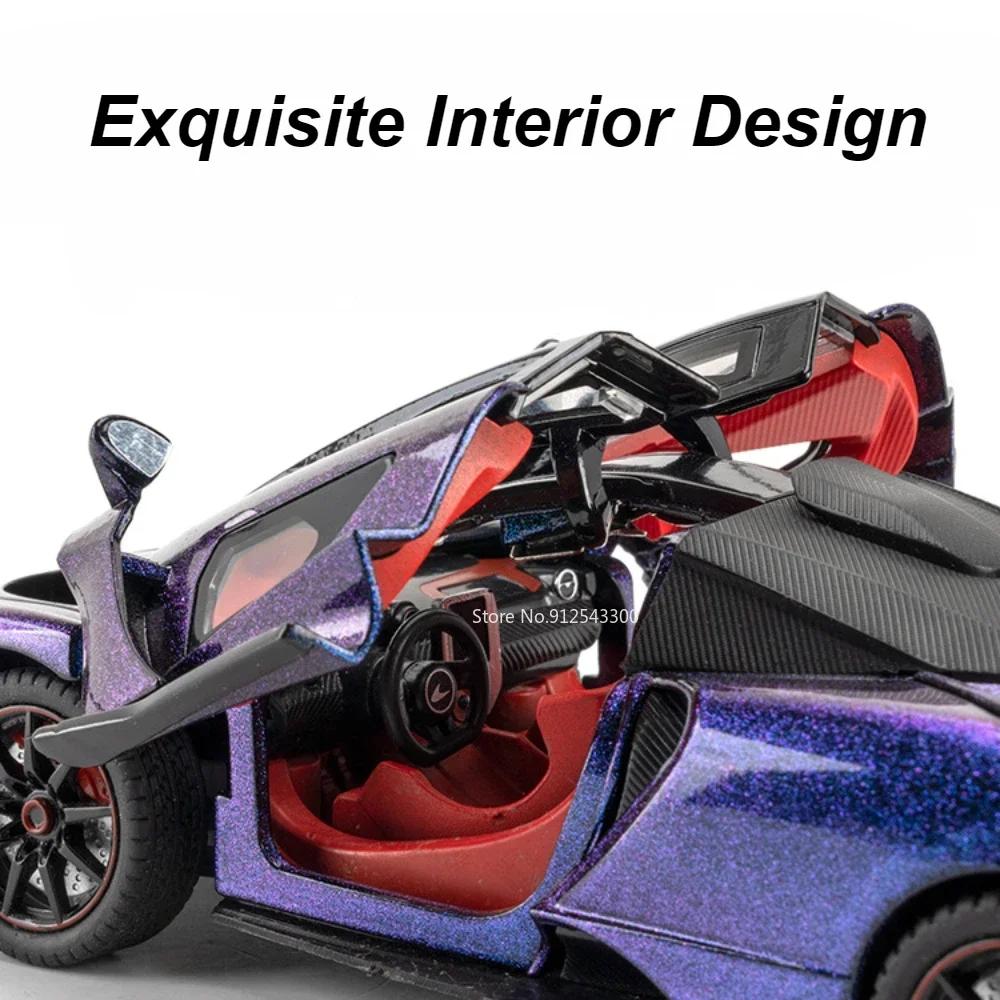 1:24 Scale McLaren Senna and 720S Diecast Model 6 1:24 Scale McLaren Senna and 720S Diecast Model - Image 6