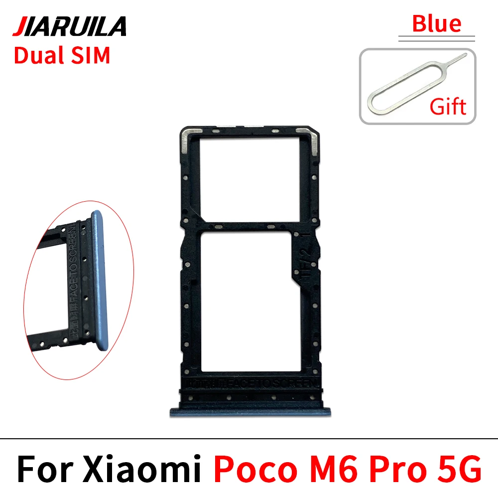 Xiaomi Poco M5/M5S/M6 Pro SIM & Micro SD Tray 6 Xiaomi Poco M5/M5S/M6 Pro SIM & Micro SD Tray - Image 6