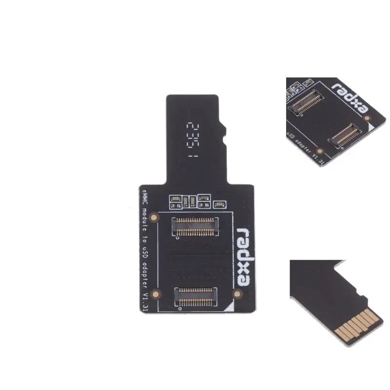 ROCK PI 4A/4B MicroSD Adapter Board 2 ROCK PI 4A/4B MicroSD Adapter Board - Image 2