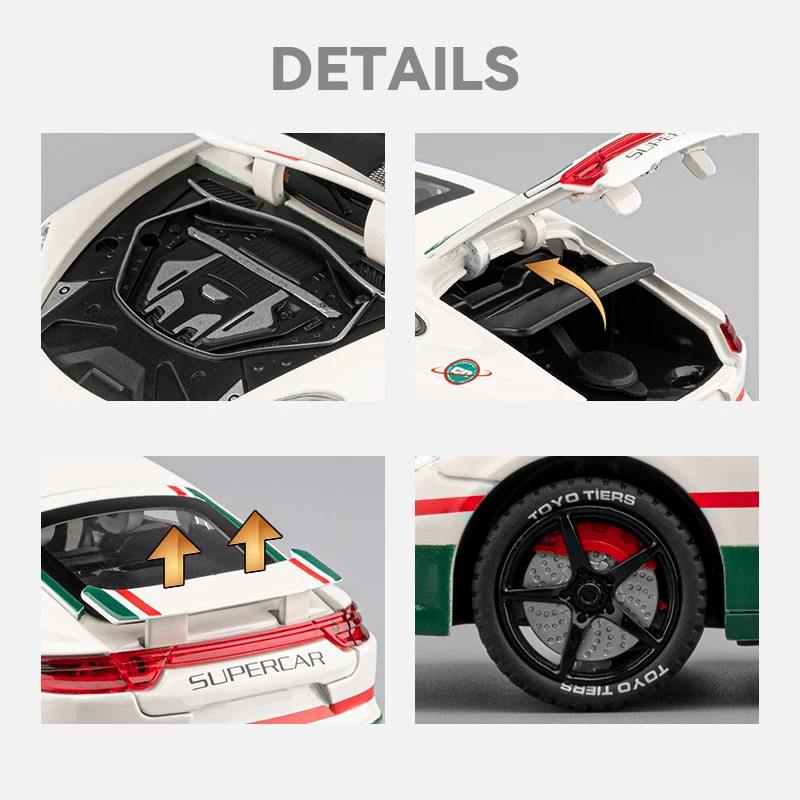 Porsche Panamera Track Edition 1:24 Diecast Model 6 Porsche Panamera Track Edition 1:24 Diecast Model - Image 6