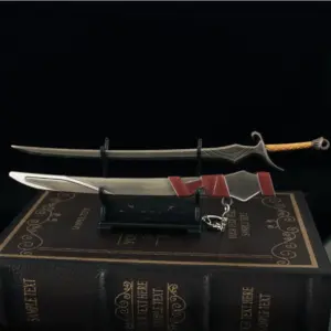 Yasuo 22cm Fantasy Sword Keychain for Men 10 S0ebfe50f732747fe8a79ea09cb5e48fcQ