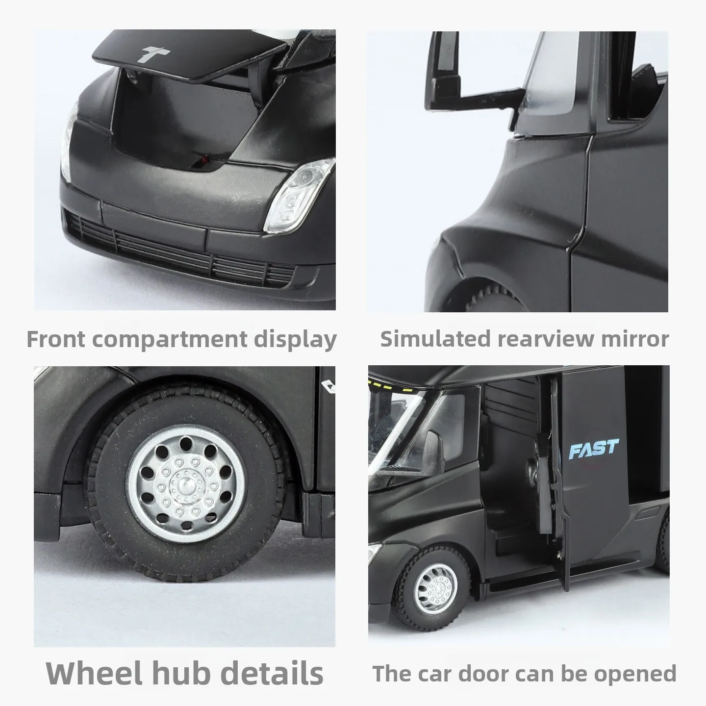 1:32 Scale Diecast Heavy Truck Model 3 1:32 Scale Diecast Heavy Truck Model - Image 3