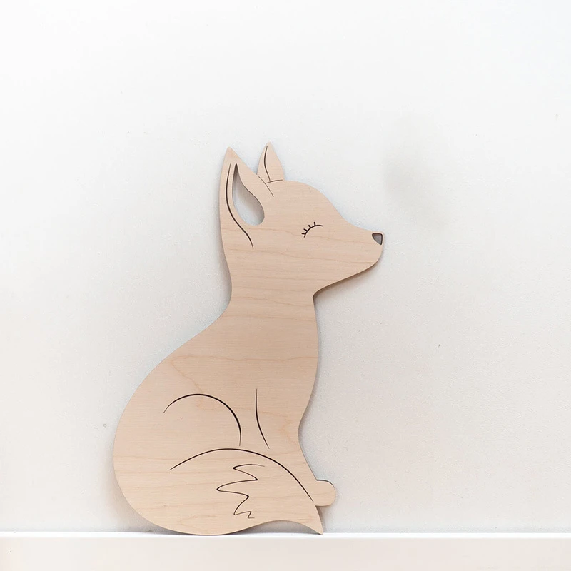 Nordic Wooden Wall Decor for Kids Room 9 Nordic Wooden Wall Decor for Kids Room - Image 9