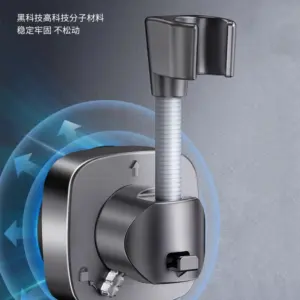 Adjustable Shower Bracket with 360° Swivel 13 S0ee51aa17f2a43ae8ec491ab281d9d53W 1