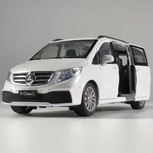 Mercedes-Benz V260L MPV Diecast Model 1:24 Black 15 S0eed85871f3d43a2b21367370fd05730O
