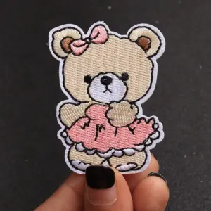 Cute Bear Badge Patch for DIY Projects 7 S0ef602ff146046b68a2536f2ce6d4d18n